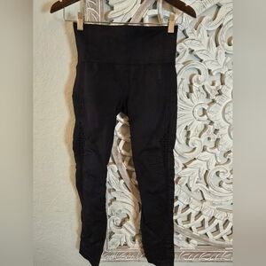 Gymshark Women's Everyday Seamless Leggings Black Athleisure Athletic S